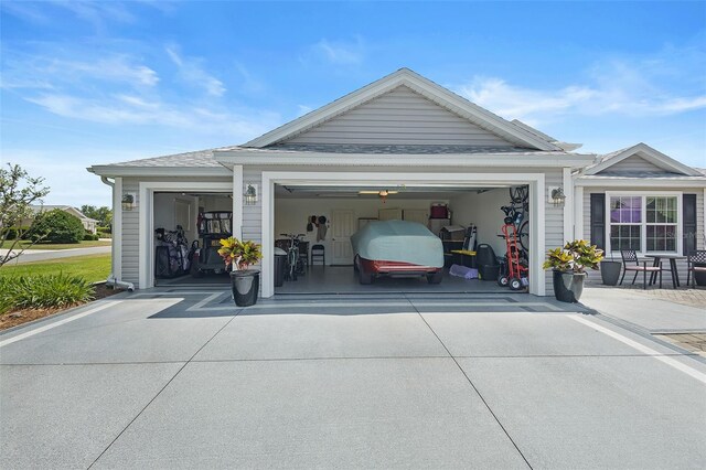 1140 Eureka Mill Run, The Villages, FL 32162 - exterior space featuring concrete driveway and an attached garage