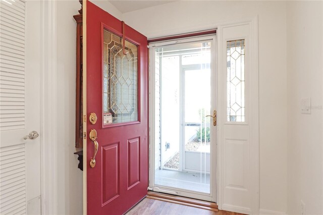 4848 Saint Andrews Arc, Leesburg, FL 34748 - entrance foyer featuring wood finished floors