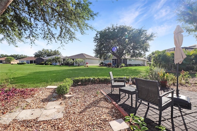 4848 Saint Andrews Arc, Leesburg, FL 34748 - view of yard with a patio area
