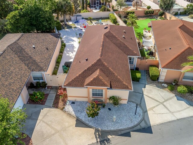 bird's eye view