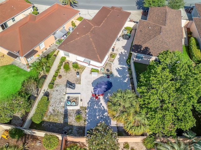 drone / aerial view
