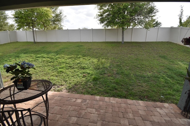 709 Calabria Way, Howey In The Hills, FL 34737 - view of yard featuring a patio area
