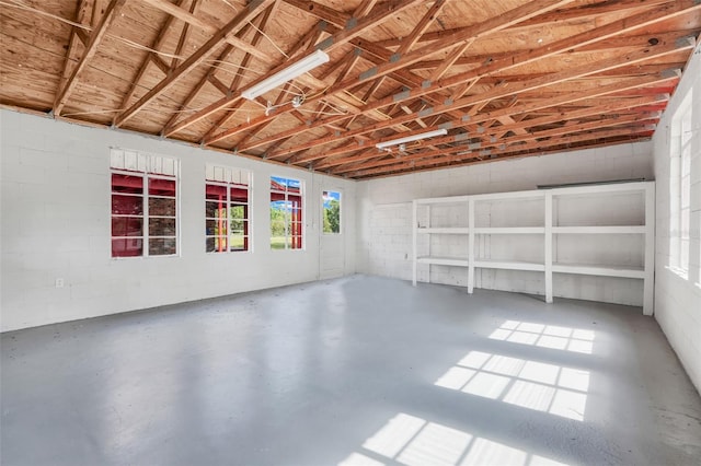 274 W Kings Hwy, Center Hill, FL 33514 - basement with concrete block wall
