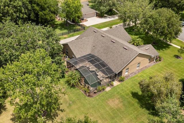 drone / aerial view