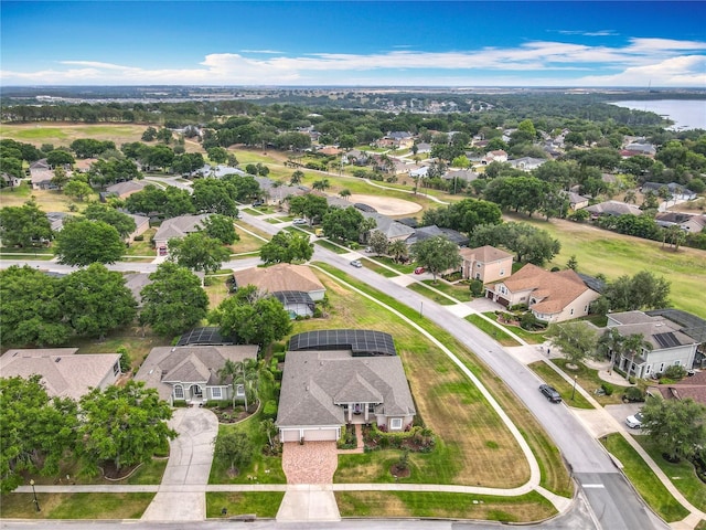 1473 Lakemist Ln, Clermont, FL 34711 - aerial view featuring a residential view and a water view