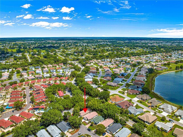2102 Estevez Dr, Lady Lake, FL 32159 - view of property location with a large body of water and nearby suburban area