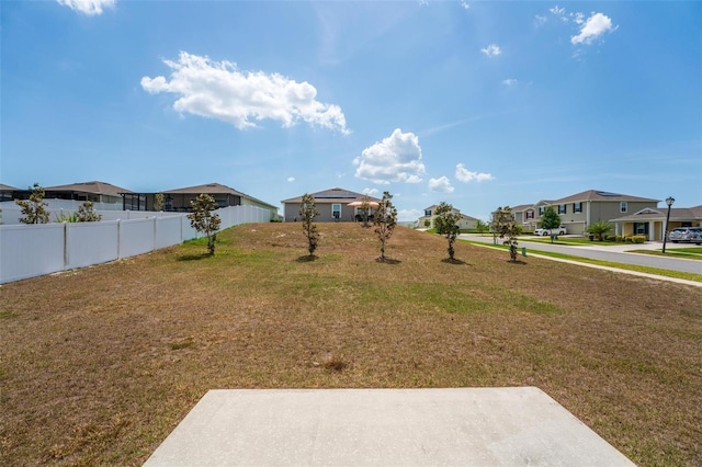 5354 Travertine St, Mount Dora, FL 32757 - view of yard featuring fence and a residential view