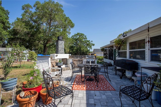 616 Third Ave, Lady Lake, FL 32159 - view of patio / terrace featuring a grill