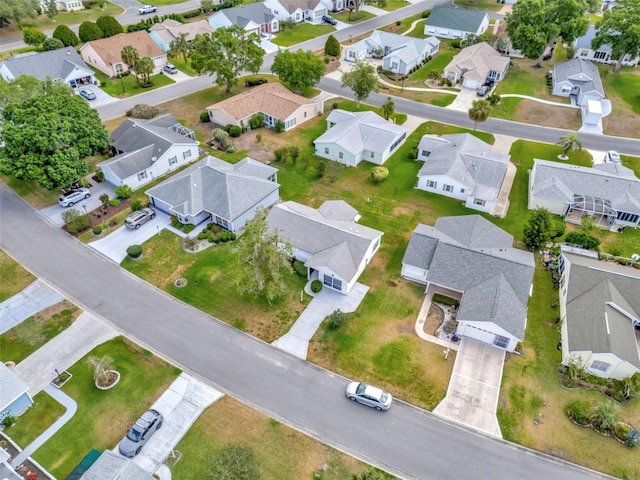 birds eye view of property featuring a residential view