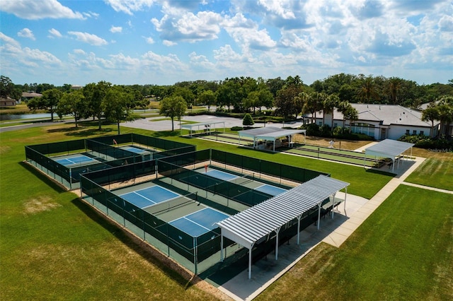 drone / aerial view