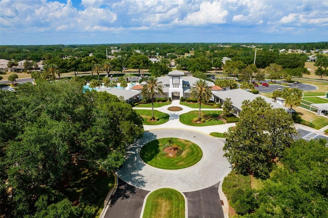 birds eye view of property featuring a residential view