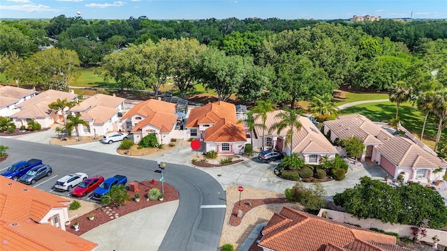drone / aerial view featuring a residential view