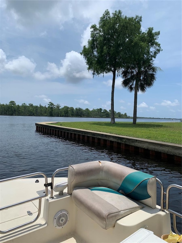 54 SE 910th Ave Unit 210/3, Suwannee, FL 32692 - dock area with a water view