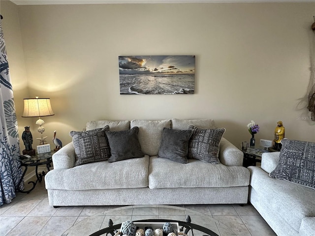 54 SE 910th Ave Unit 210/3, Suwannee, FL 32692 - living room with tile patterned flooring