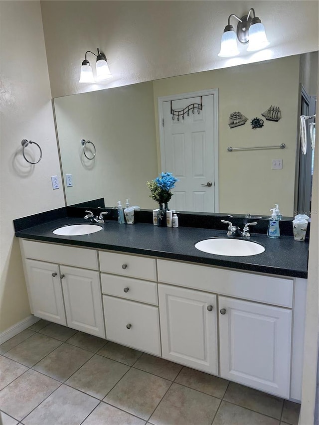 54 SE 910th Ave Unit 210/3, Suwannee, FL 32692 - full bath with tile patterned flooring and double vanity