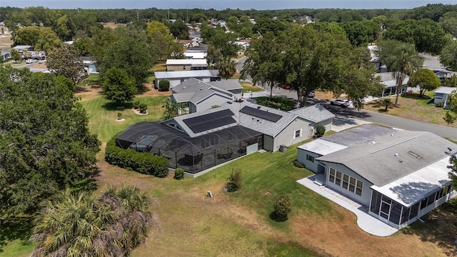 birds eye view of property featuring a residential view