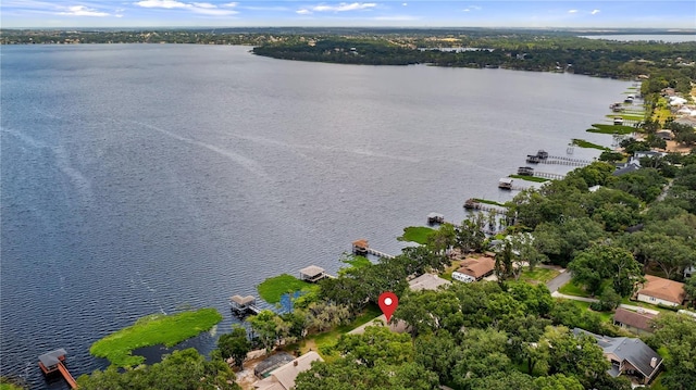 12104 Elbert St, Clermont, FL 34711 - drone / aerial view of a large body of water