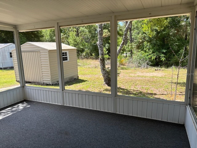 4046 E Bennett St, Inverness, FL 34453 - view of unfurnished sunroom
