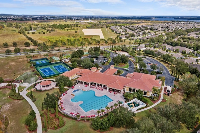 aerial view