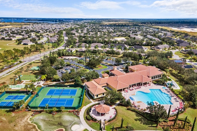 bird's eye view