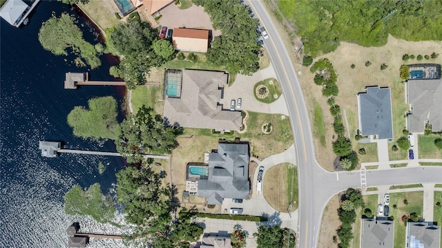 birds eye view of property featuring a residential view