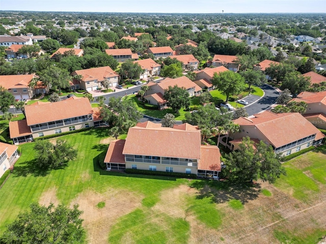 5492 Compass Pt, Oxford, FL 34484 - birds eye view of property with a residential view