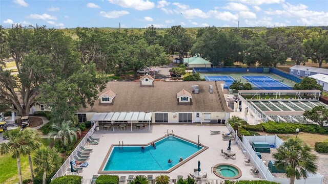 705 Grand Vista Trl, Leesburg, FL 34748 - aerial view