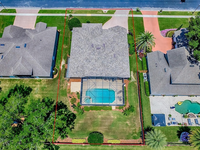 3775 Brantley Place Cir, Apopka, FL 32703 - view of property location with a pool area and property boundaries highlighted