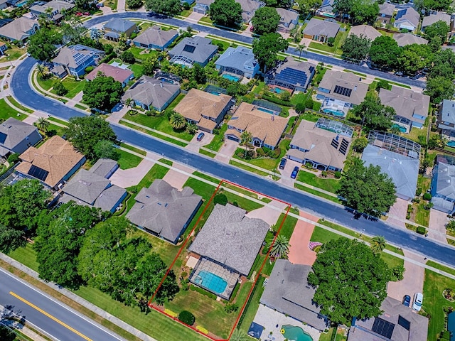 3775 Brantley Place Cir, Apopka, FL 32703 - aerial view of property and surrounding area with nearby suburban area