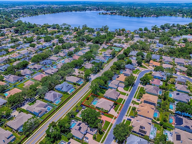 3775 Brantley Place Cir, Apopka, FL 32703 - view of property location with a large body of water and nearby suburban area
