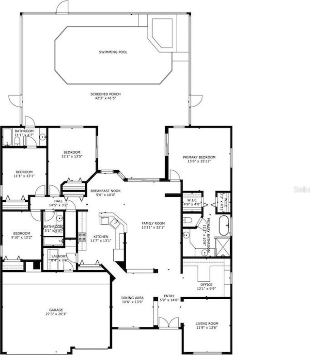 3775 Brantley Place Cir, Apopka, FL 32703 - floor plan / room layout