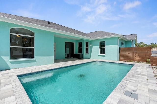11344 Gallinule Ave, Weeki Wachee, FL 34613 - view of swimming pool with a fenced in pool, a patio area, and fence