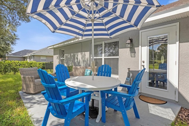 36700 Oconee Ave, Eustis, FL 32736 - view of patio / terrace with outdoor dining space