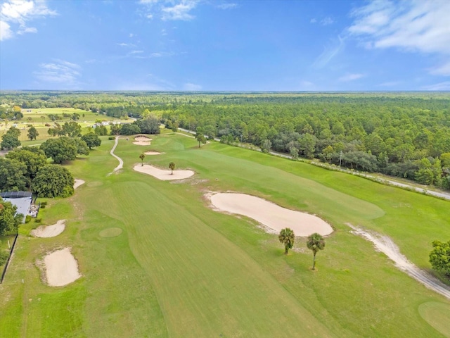 36700 Oconee Ave, Eustis, FL 32736 - aerial view featuring a view of trees and view of golf course
