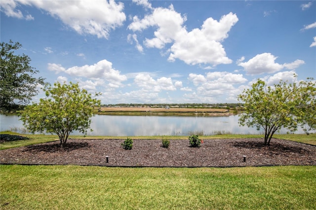 view of water feature