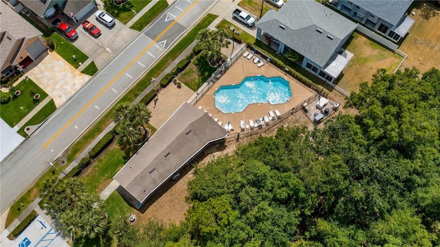 aerial view