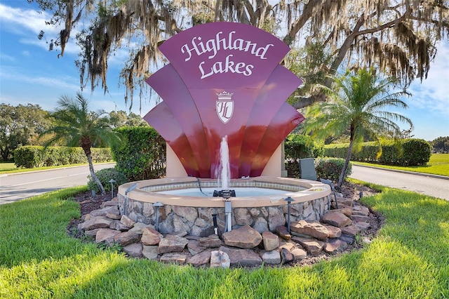 5500 Laver St, Leesburg, FL 34748 - view of community sign
