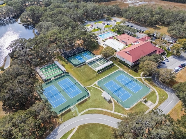 5500 Laver St, Leesburg, FL 34748 - aerial view with a water view