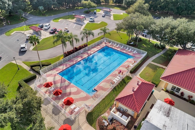 5500 Laver St, Leesburg, FL 34748 - birds eye view of property