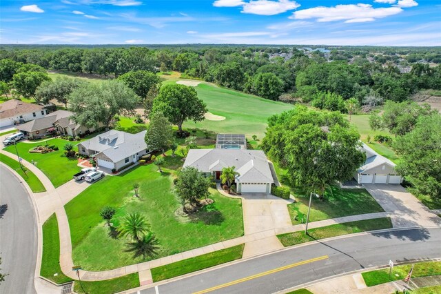 8709 Augusta Ct, Clermont, FL 34711 - birds eye view of property featuring view of golf course and a residential view