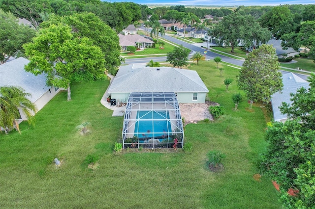 8709 Augusta Ct, Clermont, FL 34711 - birds eye view of property featuring a residential view