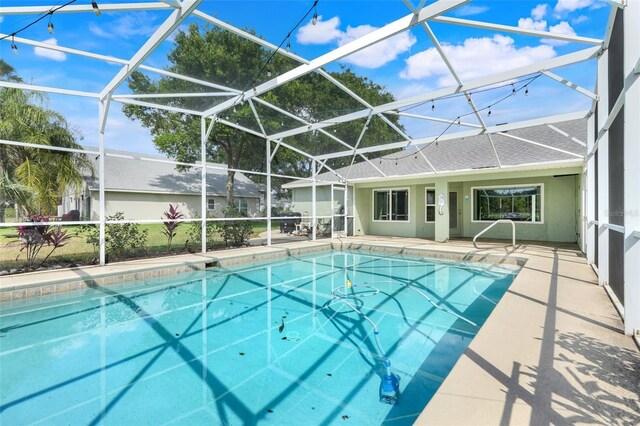 8709 Augusta Ct, Clermont, FL 34711 - pool featuring a patio and a lanai