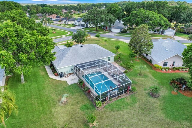 8709 Augusta Ct, Clermont, FL 34711 - drone / aerial view featuring a residential view