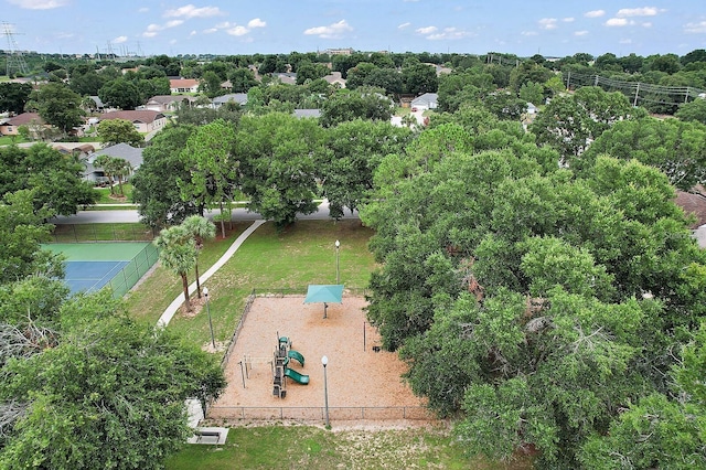 aerial view