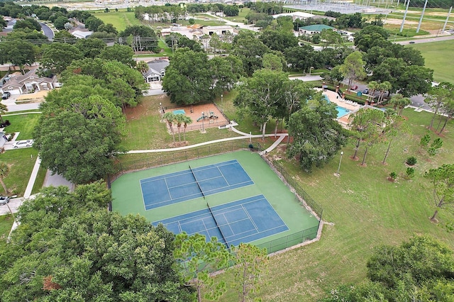 bird's eye view