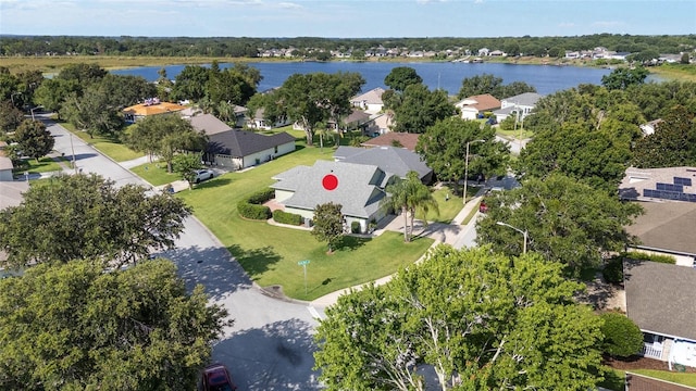 2750 Coral Reef Way, Tavares, FL 32778 - aerial perspective of suburban area featuring a nearby body of water