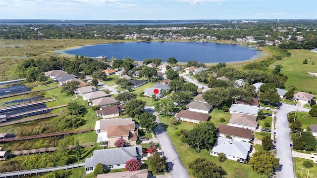 2750 Coral Reef Way, Tavares, FL 32778 - view of property location with a large body of water and nearby suburban area