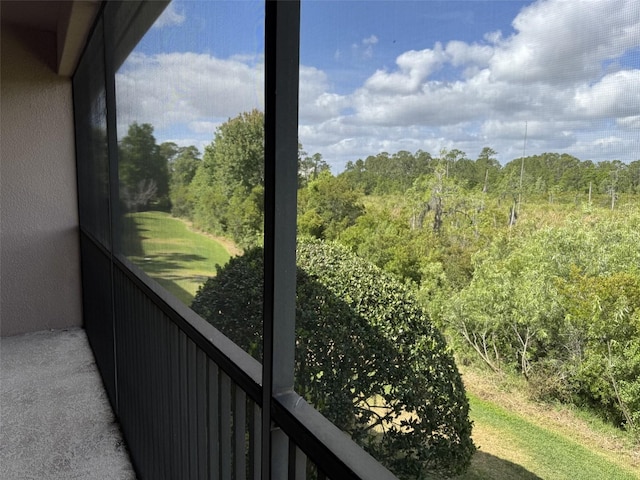 1288 Grady Ln, Davenport, FL 33896 - balcony with a wooded view