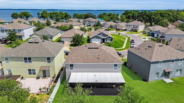 3441 Landing Vw, Tavares, FL 32778 - aerial view of residential area with a nearby body of water