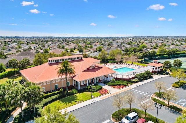 1182 Allaire Loop, The Villages, FL 32163 - drone / aerial view of a pool area